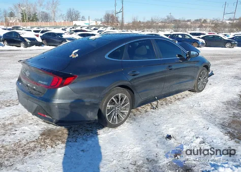 2023 Hyundai Sonata Limited from USA, damaged, VIN KMHL34J22PA255518